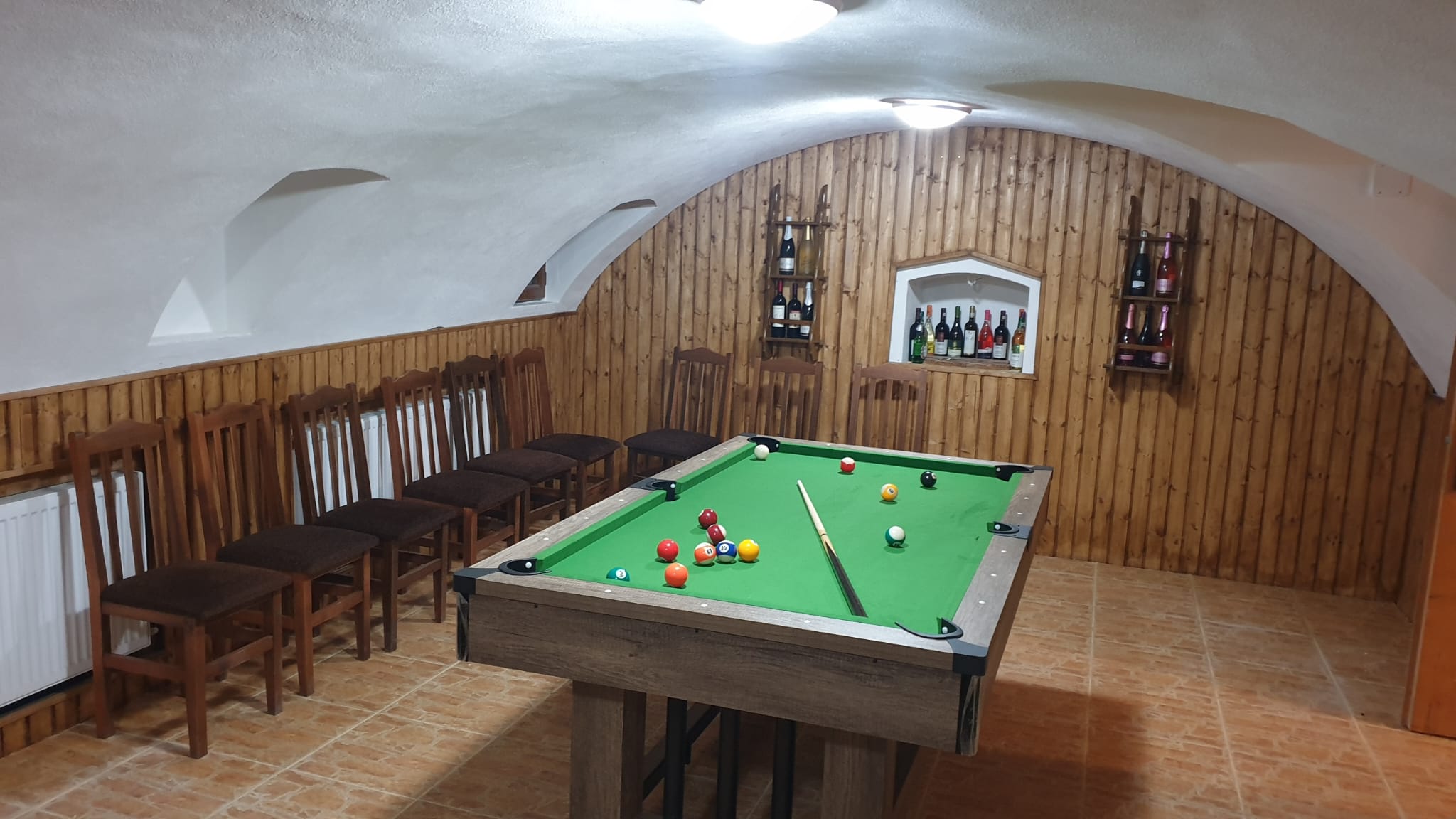Sala de biliard a proprietatii
